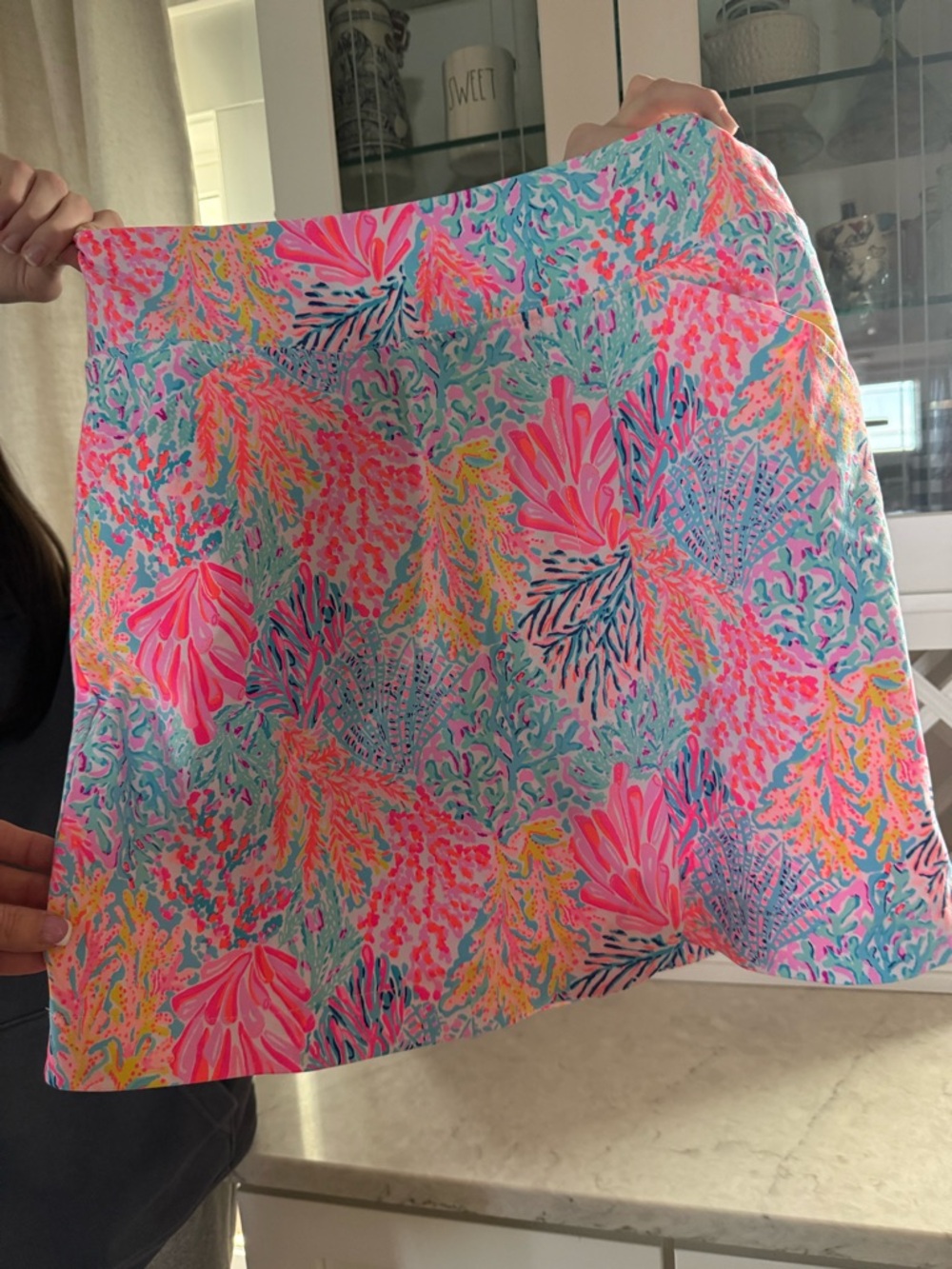Lilly Pulitzer Monica Skort Multi Splashdance Size 6 EUC